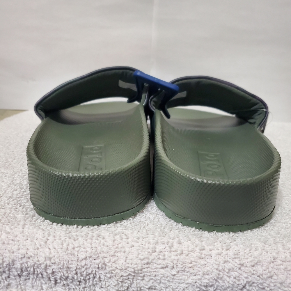 SOLD. Polo ralph lauren Cayson Tiger Slide Sandals - Picture 7 of 15